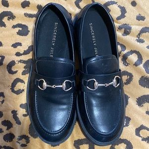 Leather loafers by Sincerely Jules